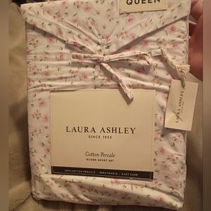 Laura Ashley Floral Queen Sheet Set